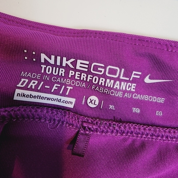 Nike Dri-Fit Tour Performance Women's Fairway Drive Skirt Short Mini Skirt sz XL - Picture 6 of 11
